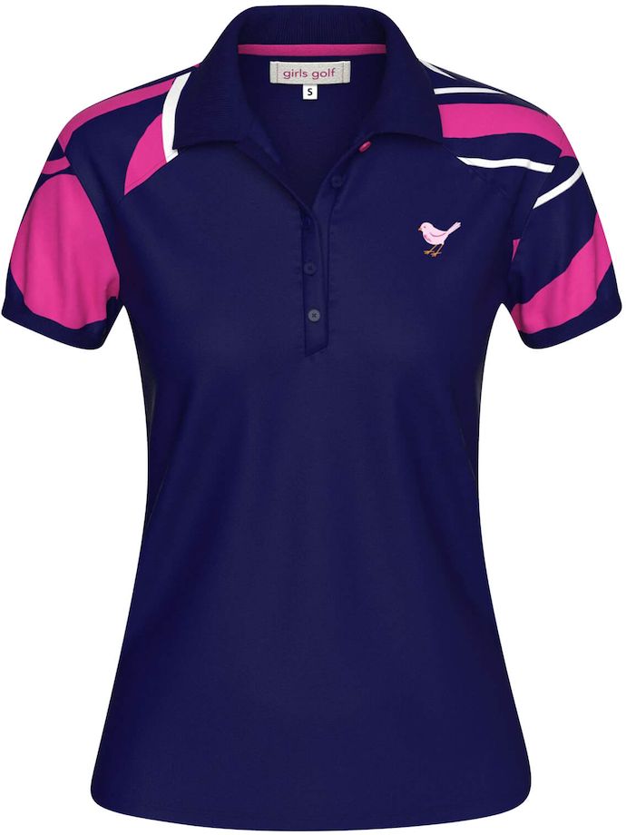 girls golf Polo Infinity, navy