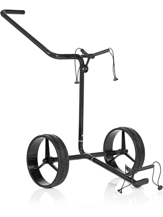 JuCad Trolley Carbon 2. Rad Shine, zwart