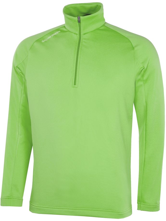 Galvin Green Layer Drake 1/2-Zip, jasnozielony