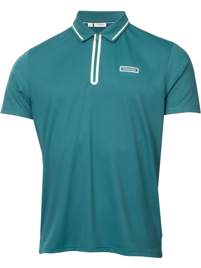 Calvin Klein Golf Polo Belmont, petrol