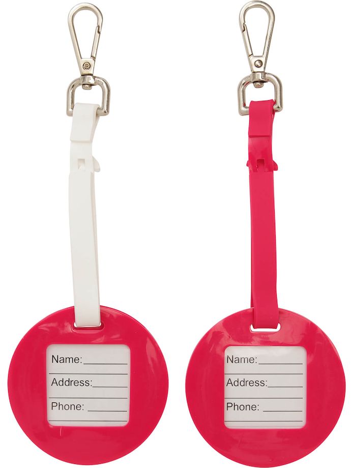 girls golf Address pendant (set of 2)