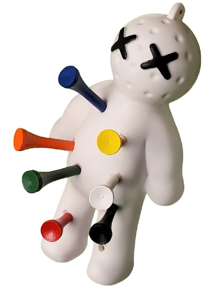 Voodoo Golf Teehalter Voodoo Puppe