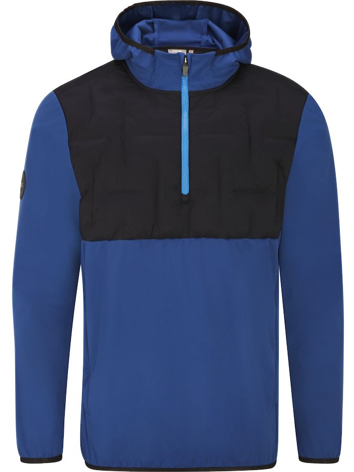 Ping Sudadera con capucha Norse S6 Zoned 1/4 Zip, azul marino/azul marino