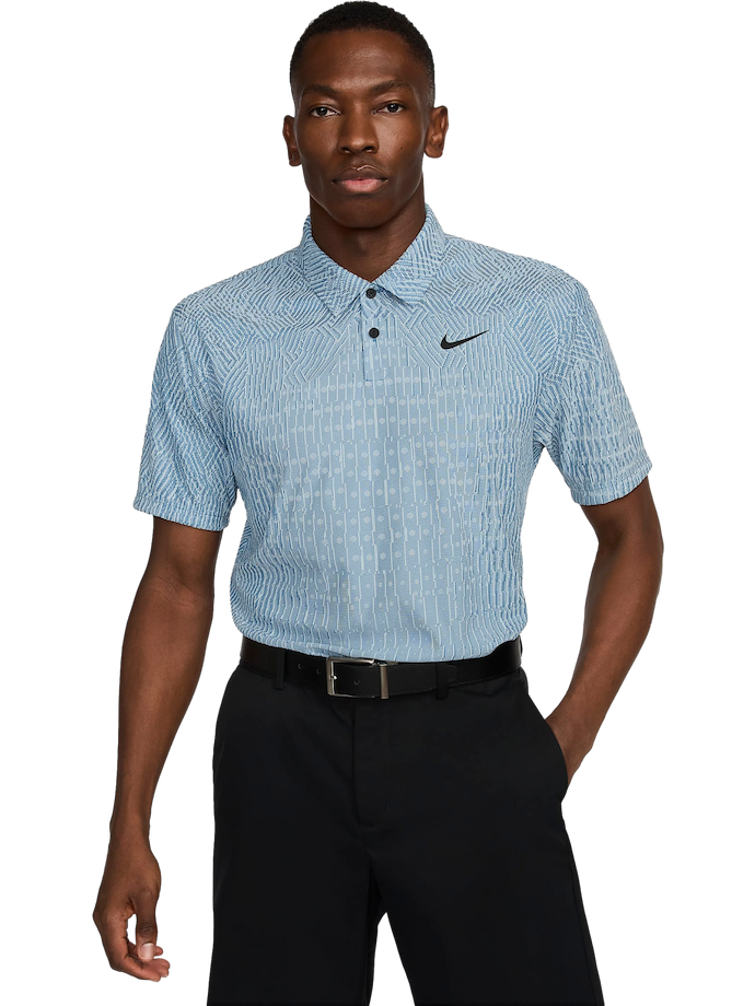 Nike Golf Polo ADV Tour, blu chiaro