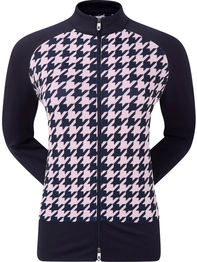 FootJoy Layer houndstooth, navy/pink