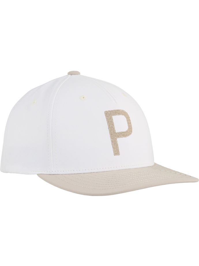 Puma Cap Crafted P, hvid/beige