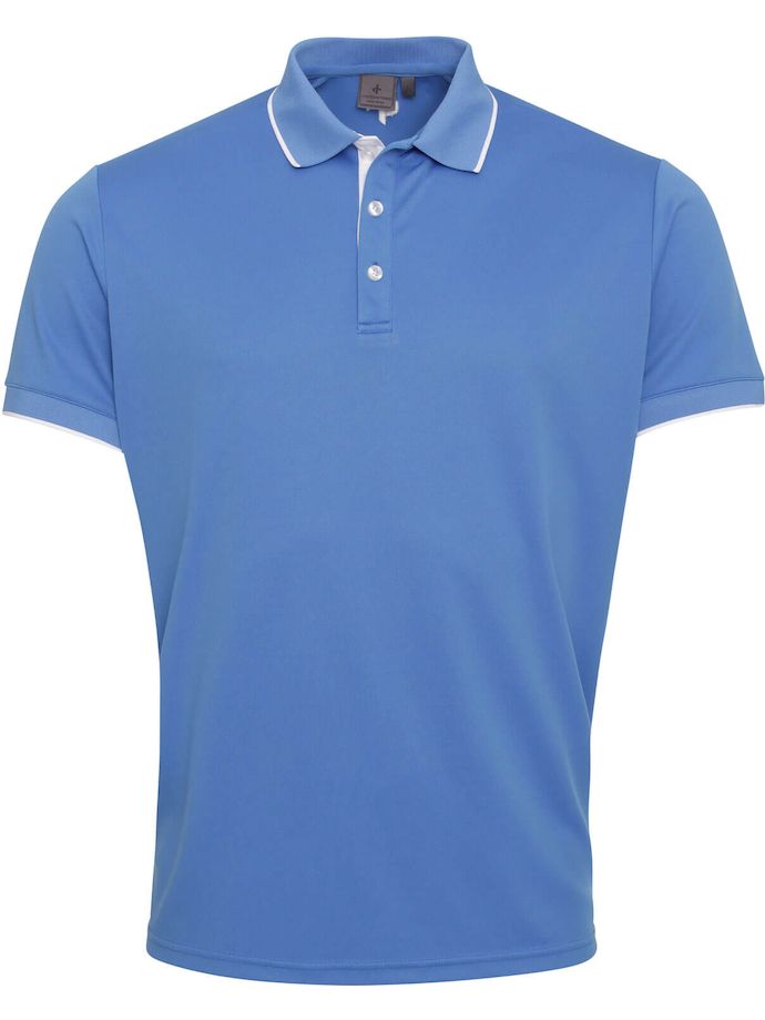 Cross Polo shirt Neo, short arm, blue