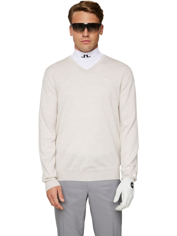 J. LINDEBERG sweater Lymann, beige