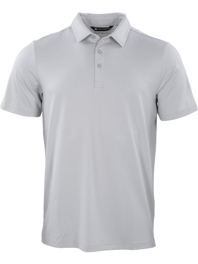 TRAVISMATHEW Polo Peso Pluma Rendimiento, gris