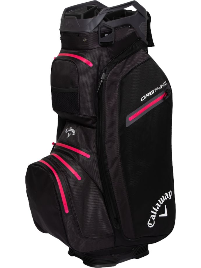 Callaway Cartbag ORG 14 HD , black/grey/pink