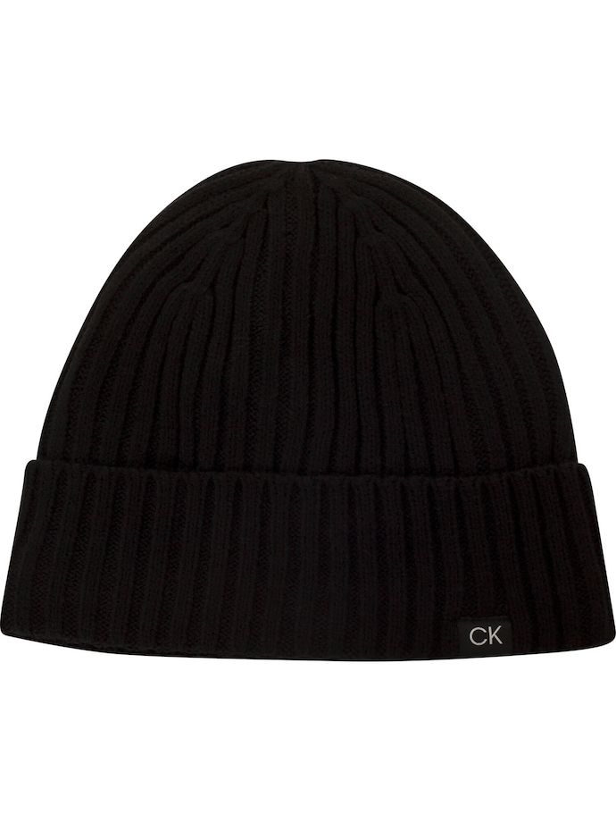 Calvin Klein Golf Beanie Waldorf Cable, black