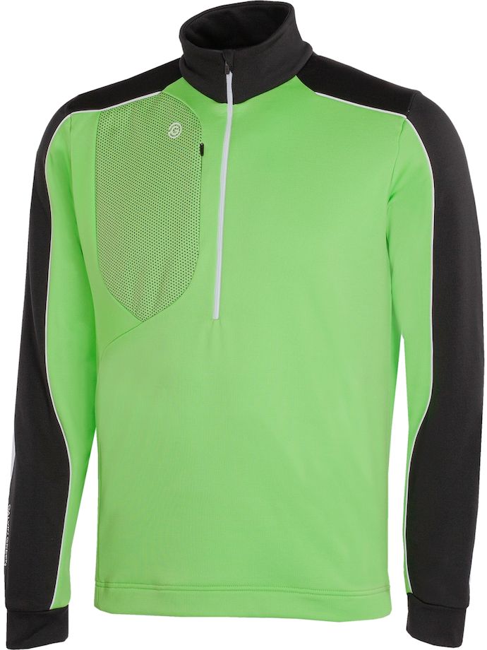 Galvin Green Layer Dave 1/2-Zip, zielony/czarny