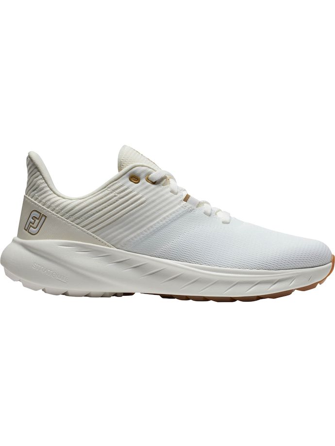 FootJoy Scarpe da golf Flex, bianco/beige